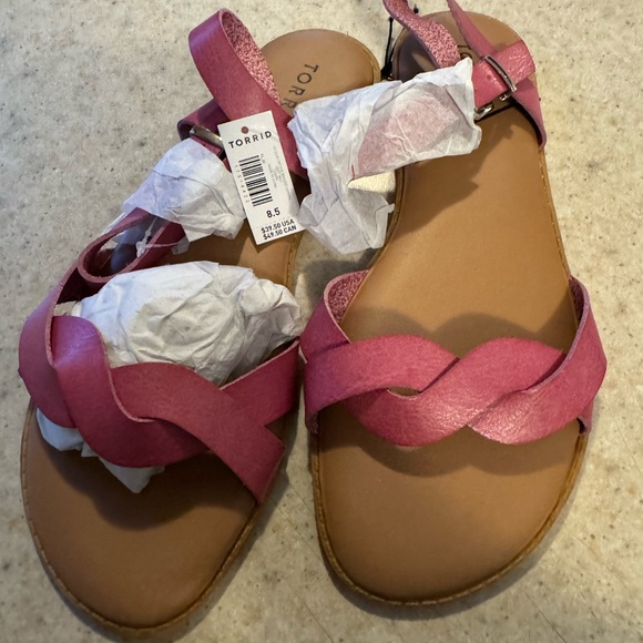 Ankle Strap Braided Sandal - Picture 2 of 5